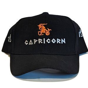 Capricorn Zodiac Astrology Hat Baseball Cap Present Gift Thick Material